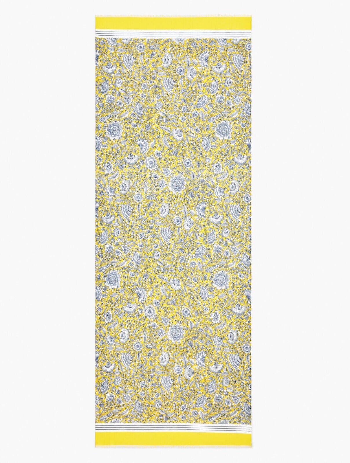 TALBOTS HERBACEOUS VINES OBLONG SCARF