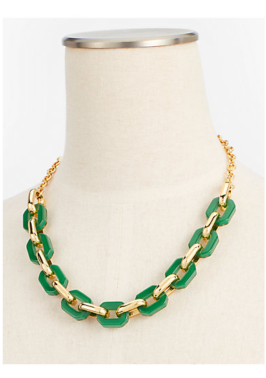 TALBOTS Bold Links Necklace