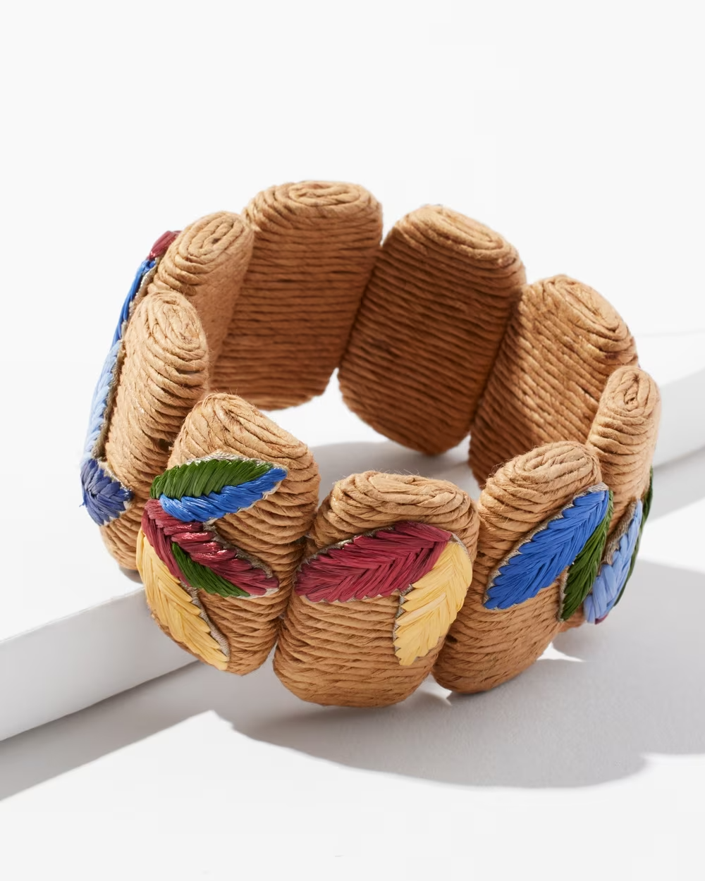 CHICO'S FLORAL STRETCH BRACELET