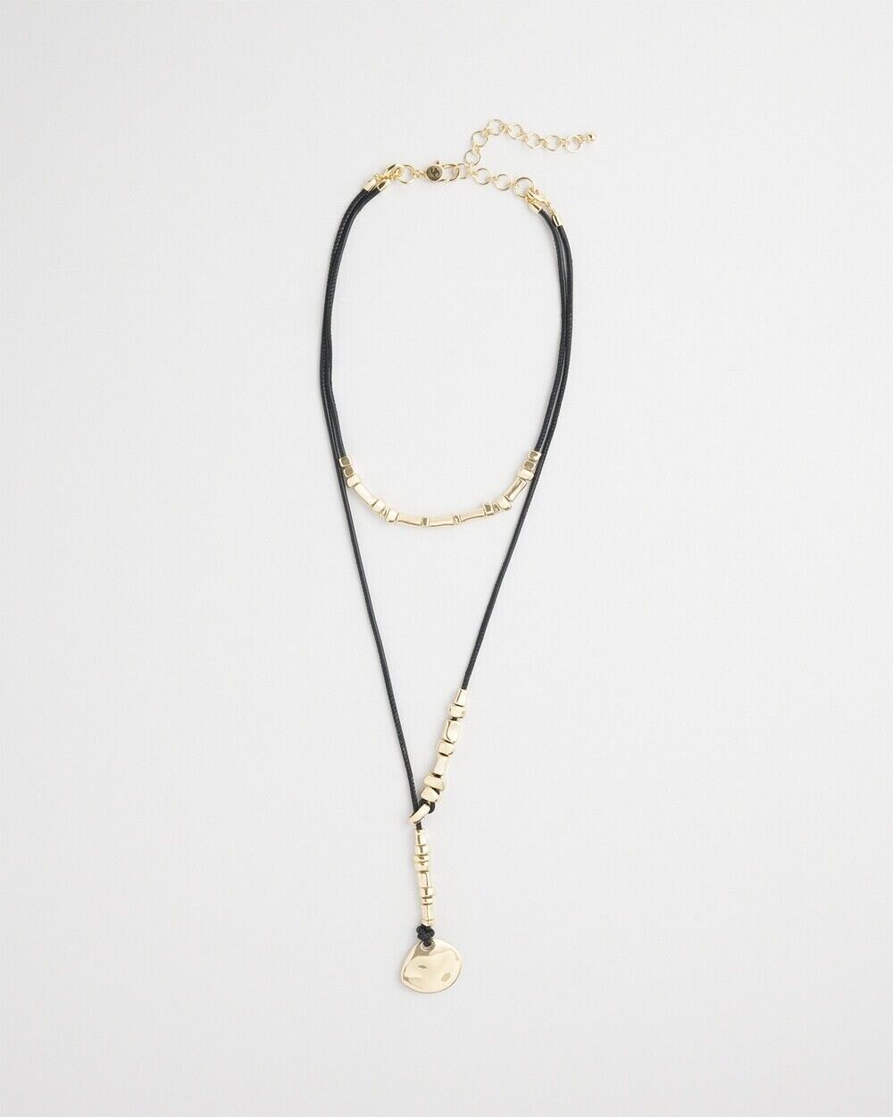 CHICO'S CONVERTIBLE GOLD TINE Y- NECKLACE