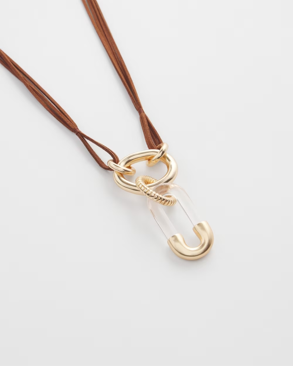 CHICO'S NEUTRAL PENDANT NECKLACE