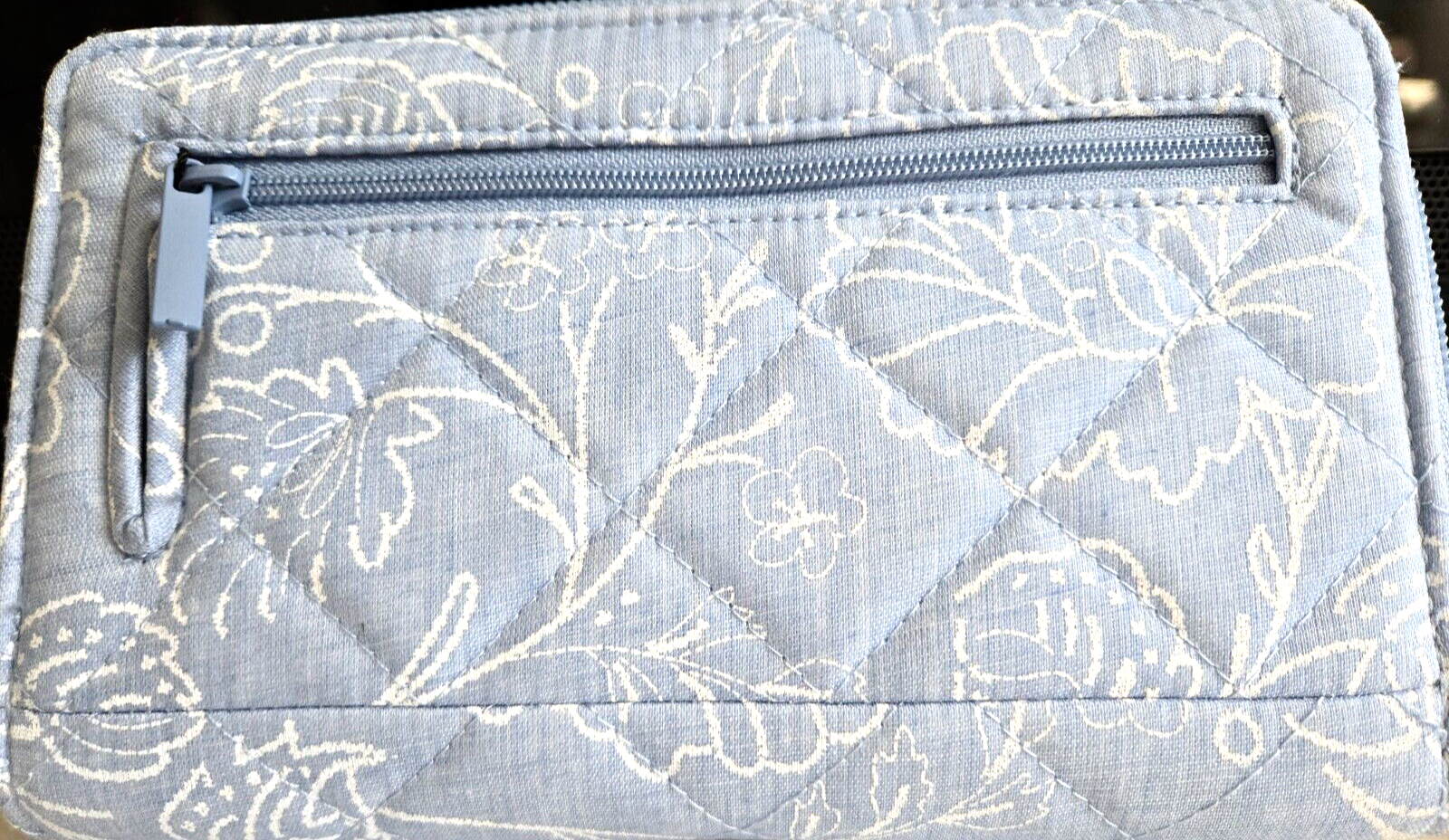 Vera Bradley RFID Turnlock Wallet,  Sweet Garden Lace