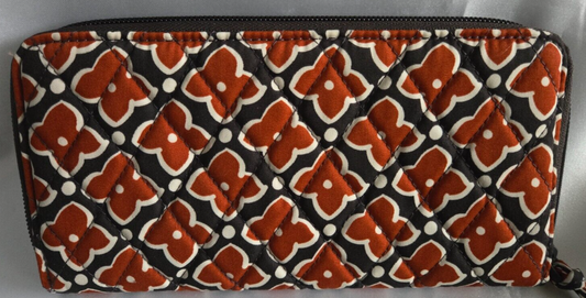 Vera Bradley Continental Wallet, Moorish in Cotton gabardine