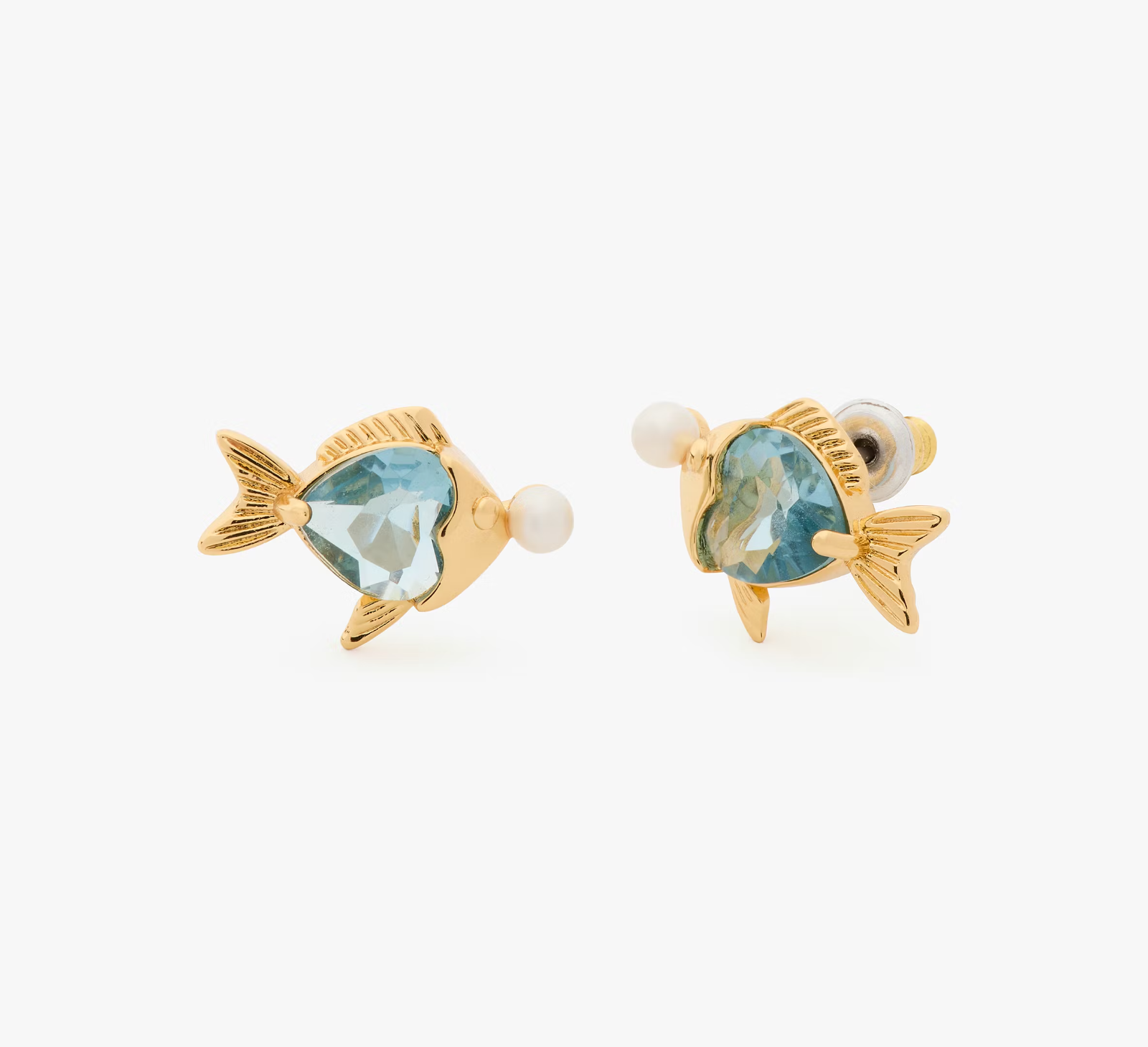 Kate Spade What A Catch Fish Studs