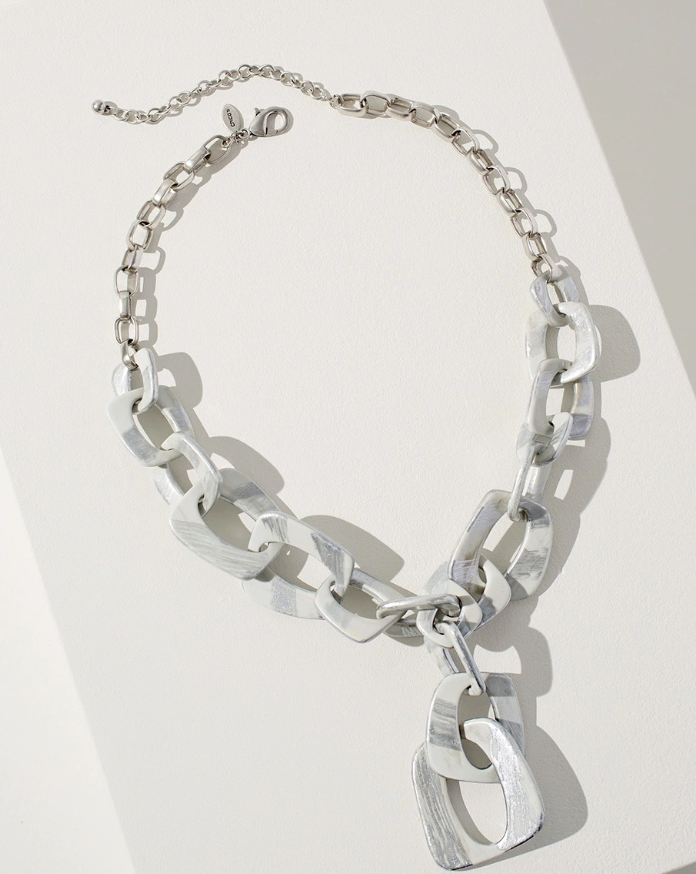 CHICO'S CHAIN LINK Y-NECKLACE