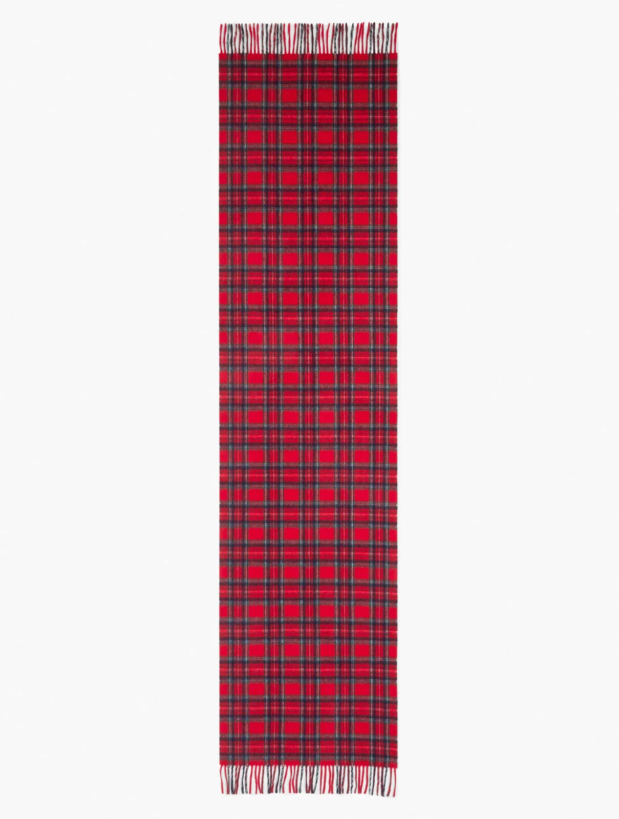 TALBOTS CASHMERE WATERWEAVE WRAP - RED POP