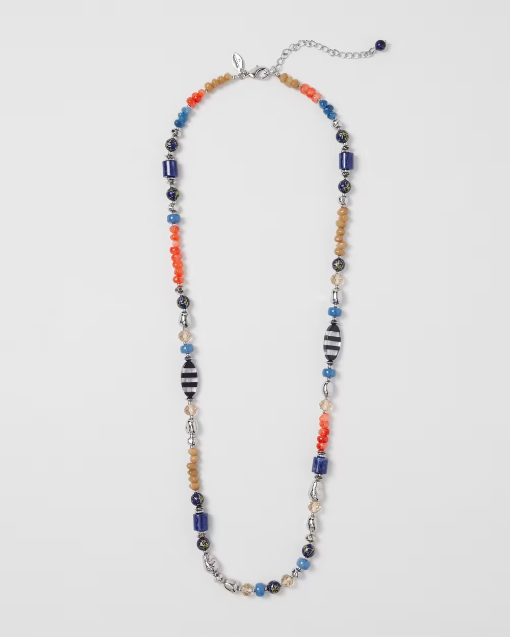 CHICO'S MODERN MULTI SINGLESTRAND NECKLACE
