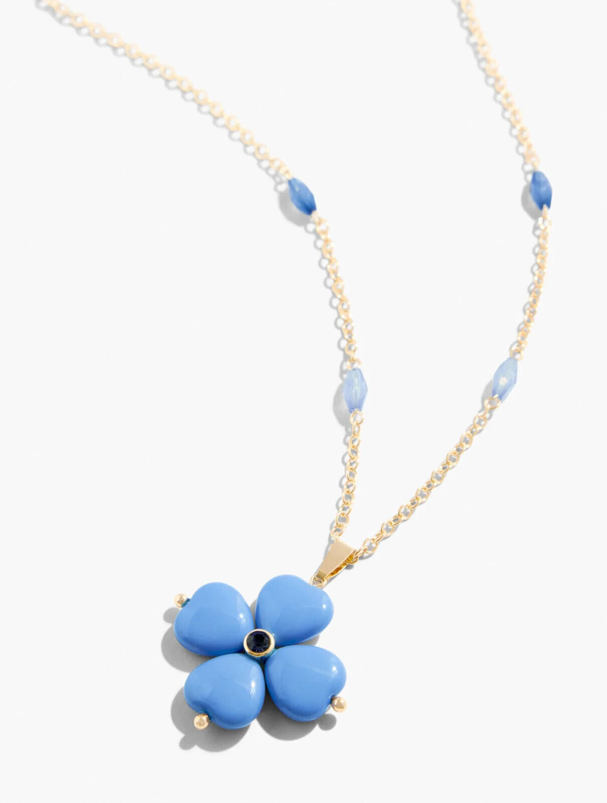 TALBOTS CLOVER PENDANT NECKLACE