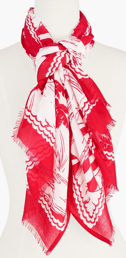 TALBOTS SAIL AWAY OBLONG SCARF