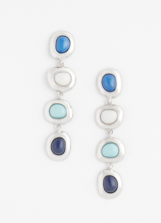 CHICO'S NEUTRALS DROP EARRINGS