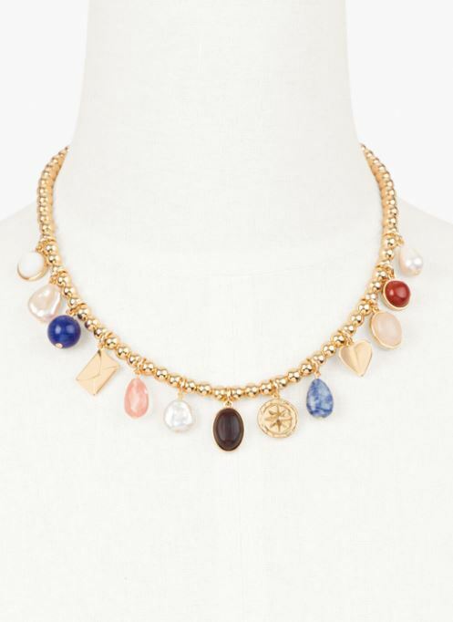 TALBOTS CANDY CHARM NECKLACE