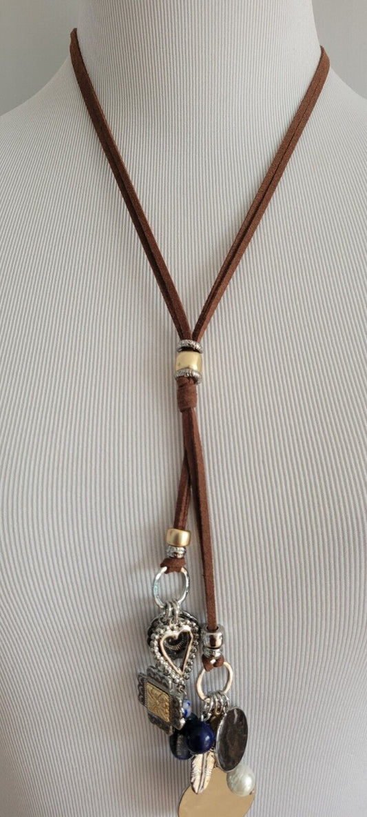 CHICO'S AMERICANA CHARM Y NECKLACE
