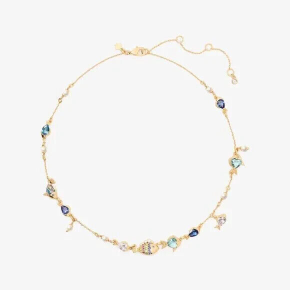 Kate Spade What A Catch Scatter Fish Necklace