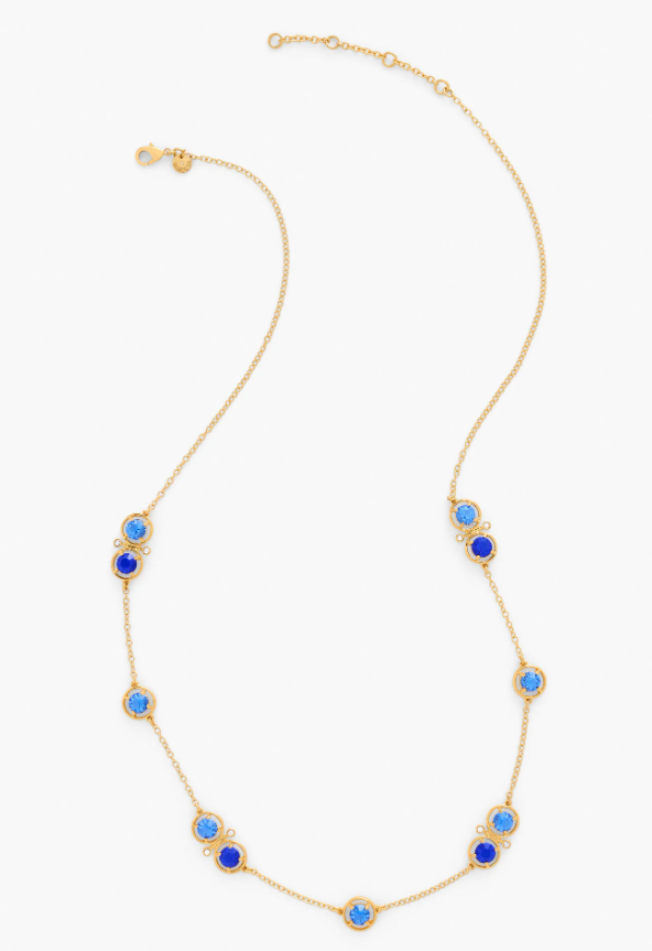 TALBOTS FLOATING STONE STATION NECKLACE