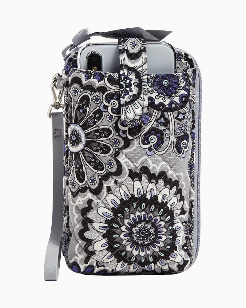 Vera Bradley RFID Smartphone Wristlet, Tranquil Medallion