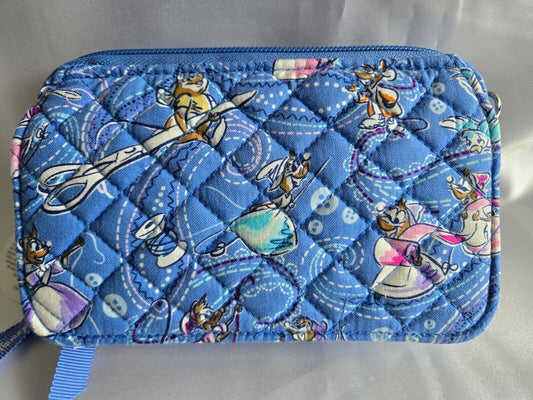 Vera Bradley Disney RFID All in One Crossbody Bag, Cinderella Paisley Friends