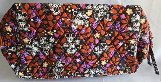 Vera Bradley Disney Essential Medium Cosmetic, Mickey & Minnie's Vine Floral