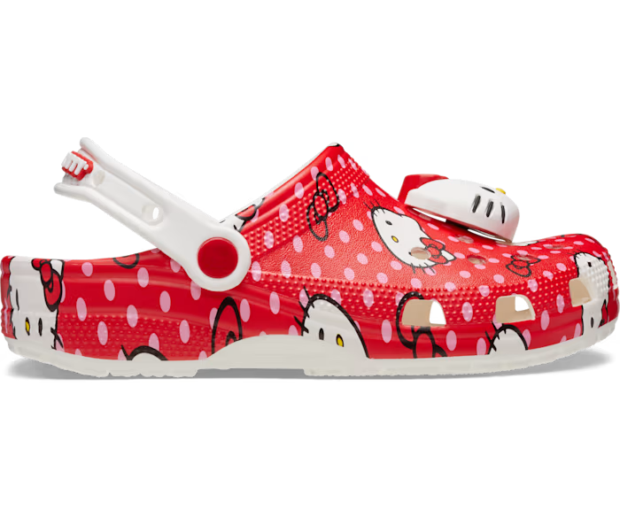 Crocs Hello Kitty Red Classic Clog