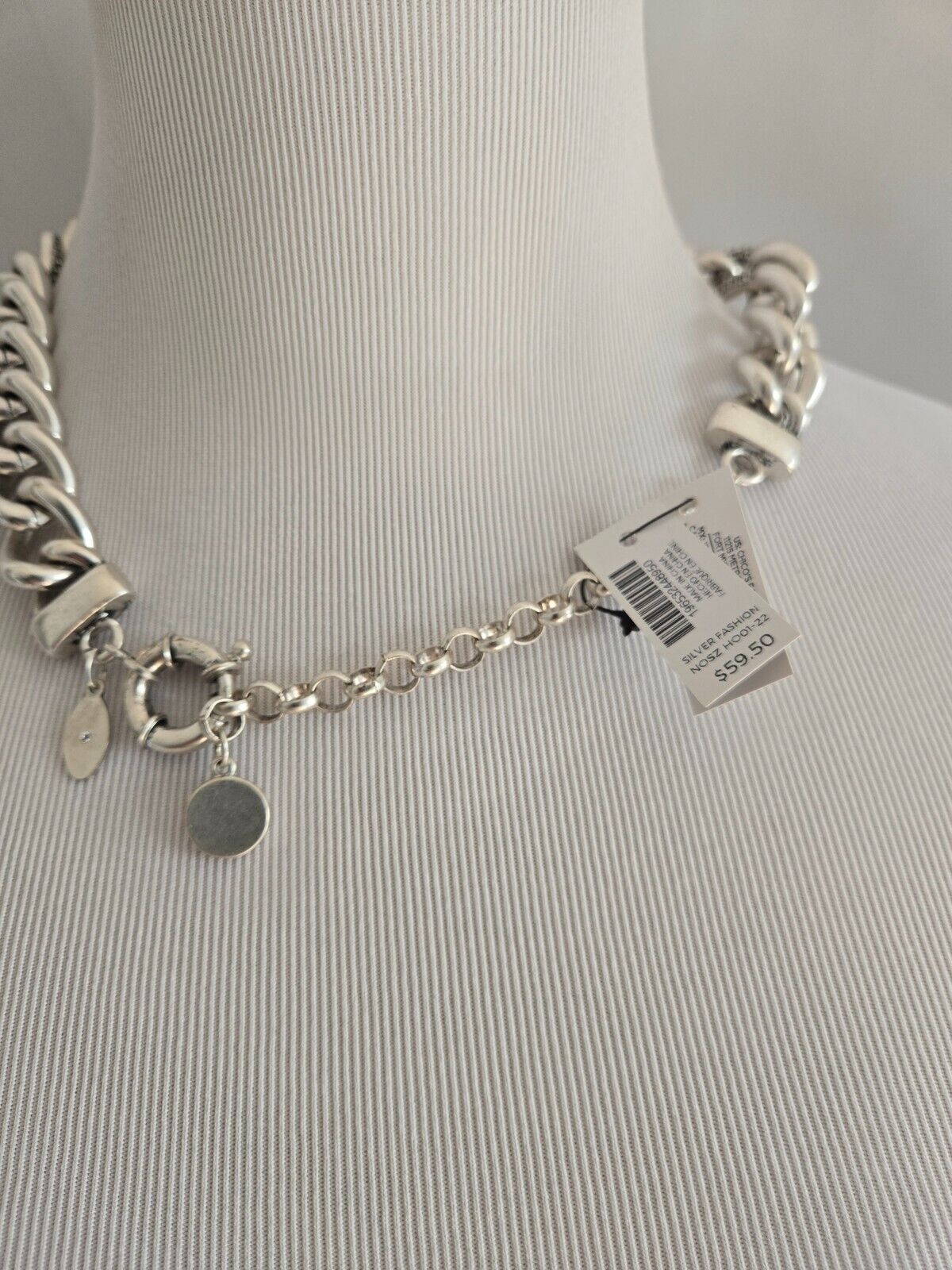 CHICO'S CURB CHAIN NECKLACE