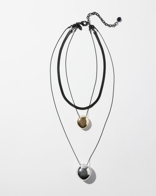 CHICO' S MULTISTRAND CONVERTIBLE NECKLACE