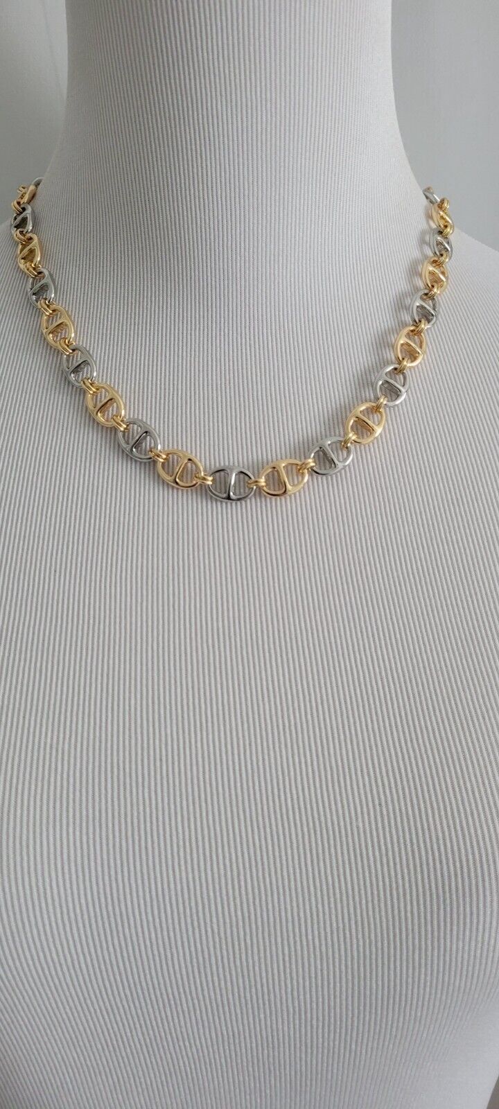 CHICO'S MAGNETICMIX GOLD MULTISTRAND NECKLACE
