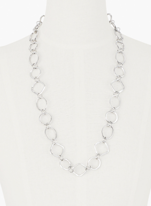 TALBOTS OVAL LINK NECKLACE