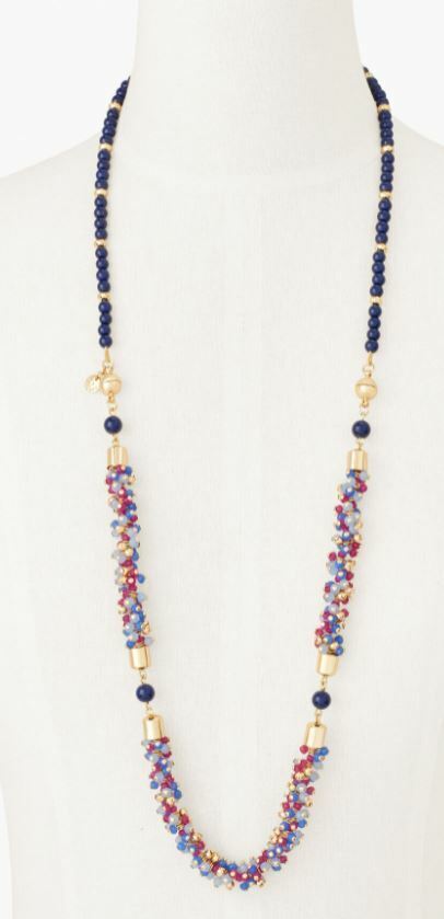 TALBOTS CHEERFUL BEADS NECKLACE