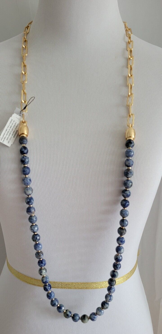 CHICO' S SODALITE MAGNETIC NECKLACE