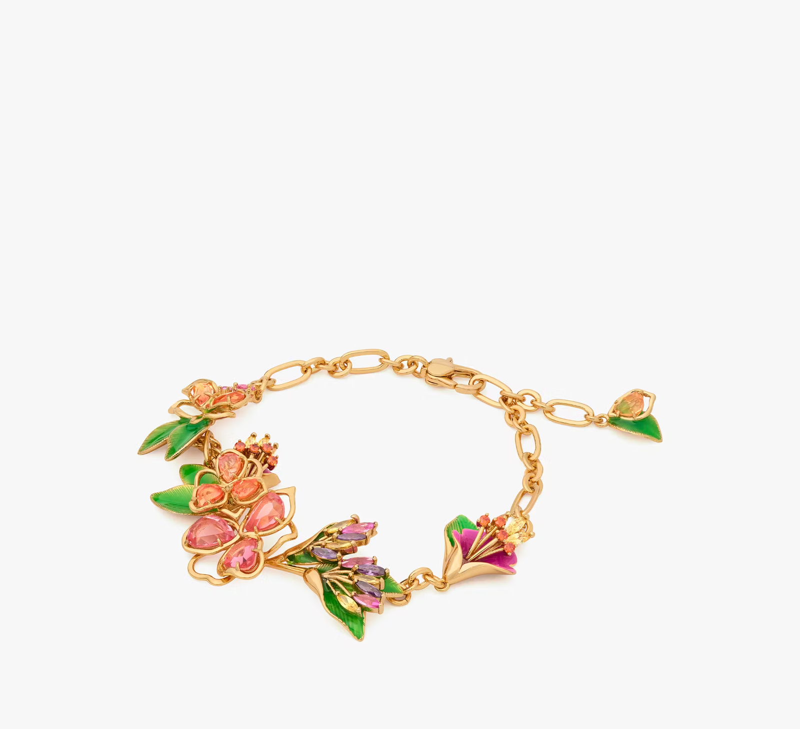 Kate Spade Paradise Floral Statement Bracelet