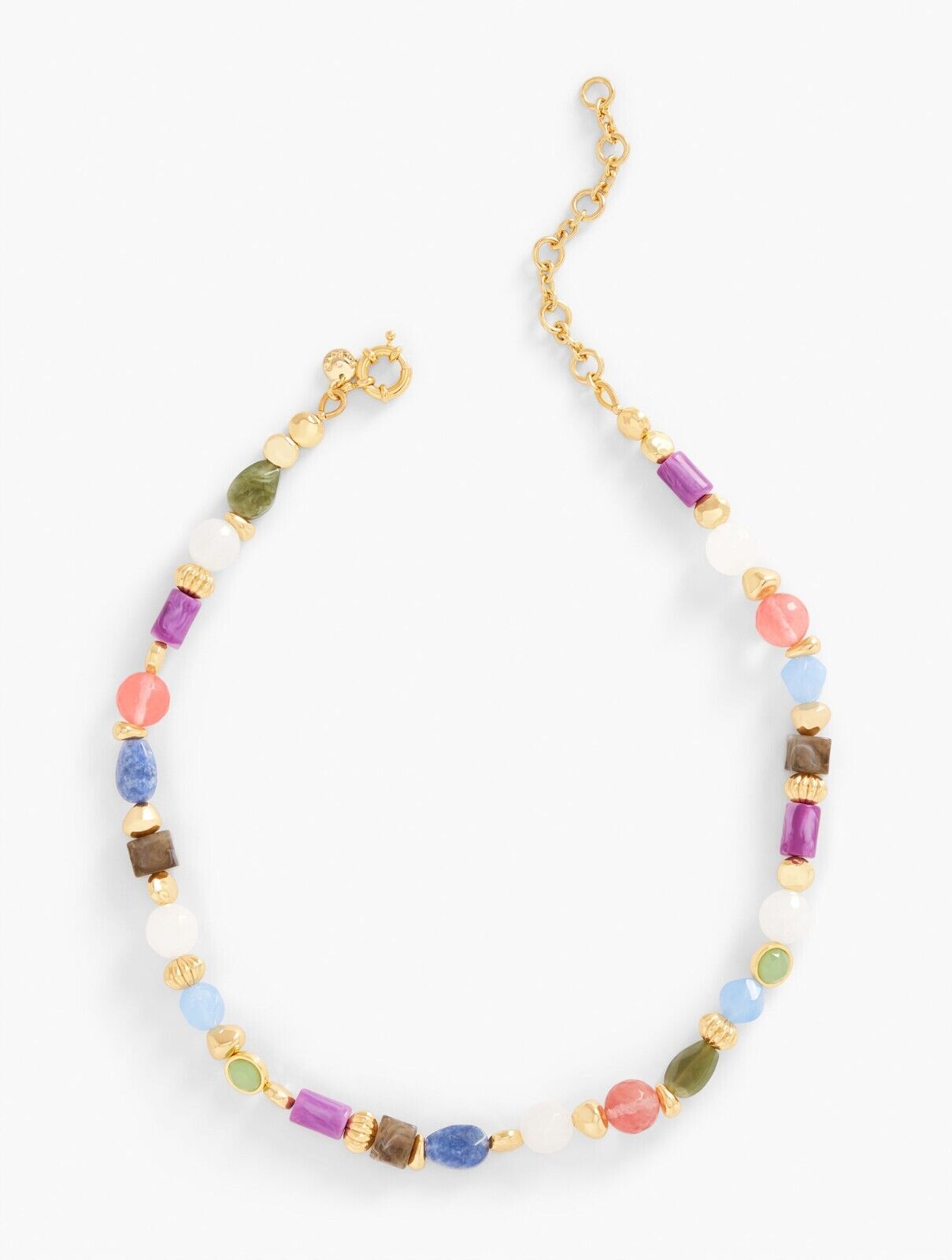 TALBOTS MIXED BEAD NECKLACE