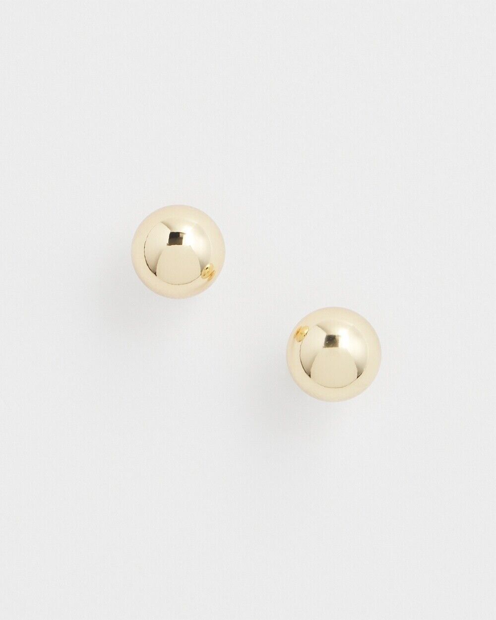 CHICO'S  GOLD TONE STUD EARRINGS