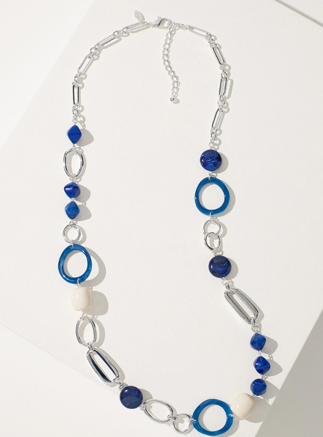 CHICO'S CHAIN LINK LONG NECKLACE