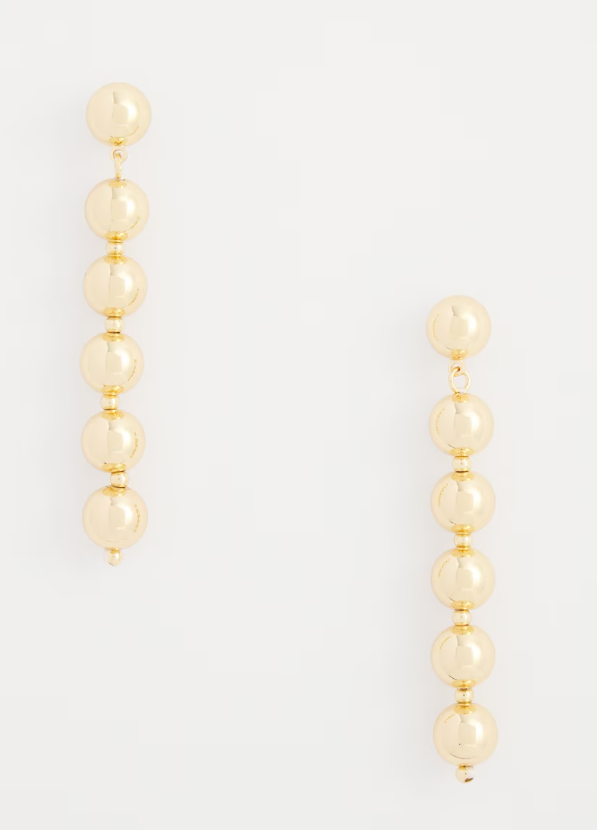 CHICO'S NO DROOP U2122 GOLD TONE EARRINGS