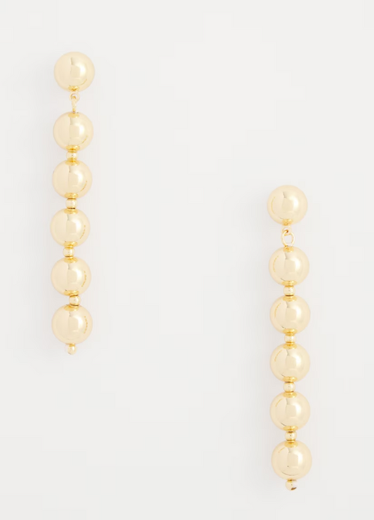 CHICO'S NO DROOP U2122 GOLD TONE EARRINGS