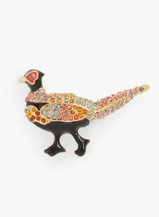 TALBOTS PHEASANT BROOCH
