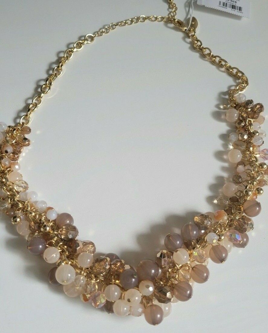 ANN TAYLOR BEADED NECKLACE