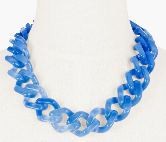 TALBOTS CAPRI BLUE/SHINY SILVER