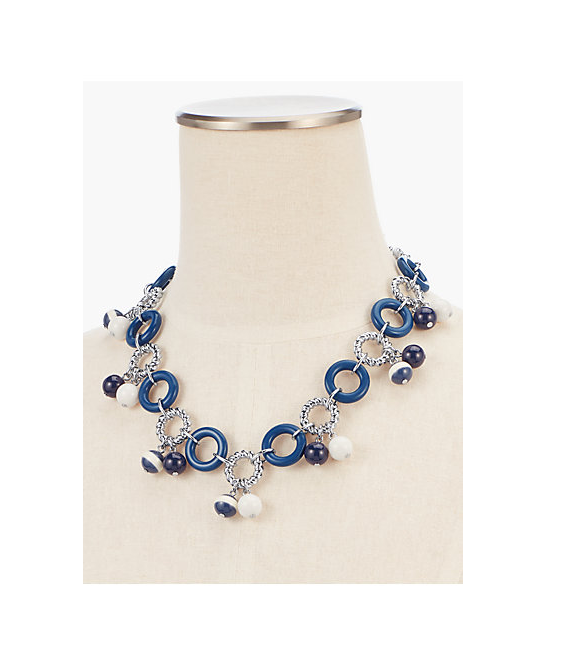 TALBOTS Beaded Globe Layering Necklace