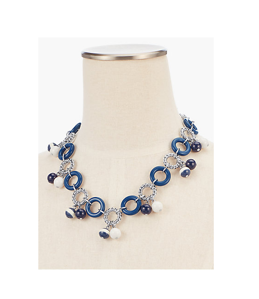 TALBOTS Beaded Globe Layering Necklace