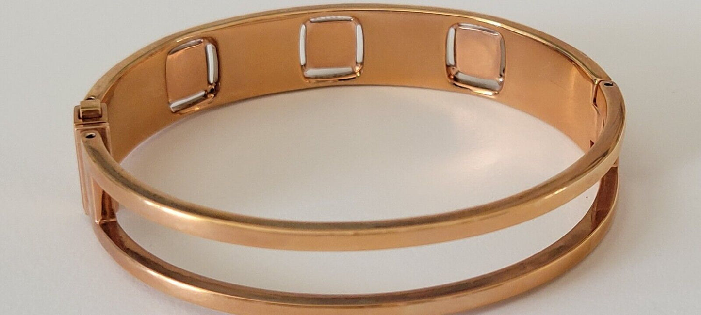 Swarovski Rose Gold Bangle