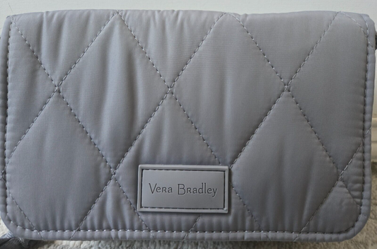 Vera Bradley RFID All in One Crossbody Bag, Frost Gray