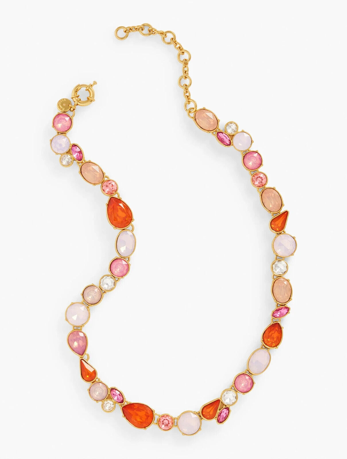 TALBOTS STONE CLUSTER NECKLACE