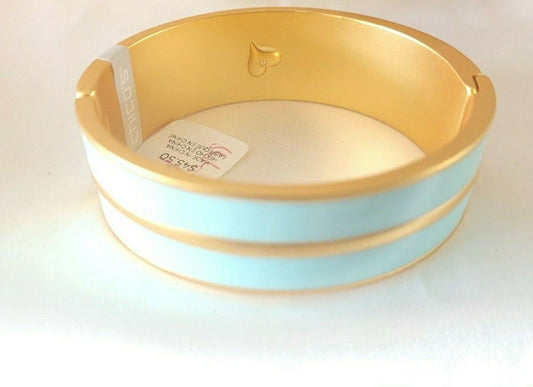 CHICO'S BLUE HINGED CUFF BRACELET