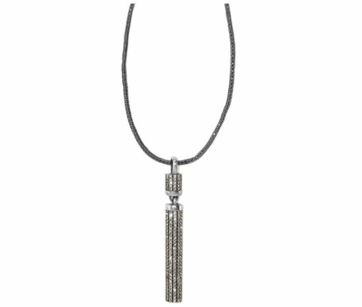 BRIGHTON ANATOLIA CONVERTIBLE REVERISBLE SLIM PENDANT NECKLACE
