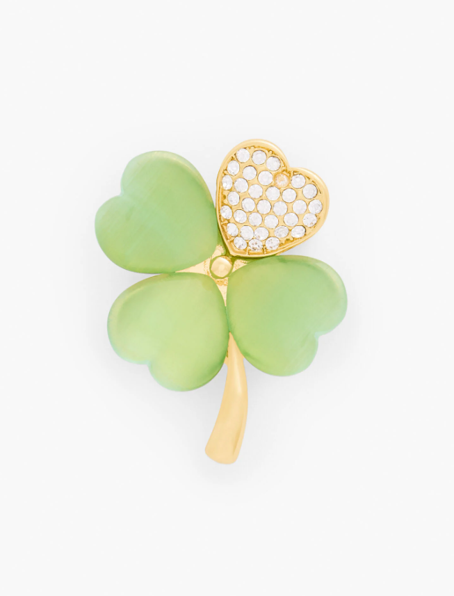 TALBOTS CLOVER BROOCH