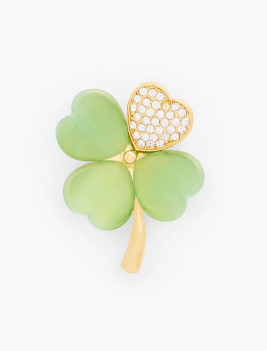 TALBOTS CLOVER BROOCH