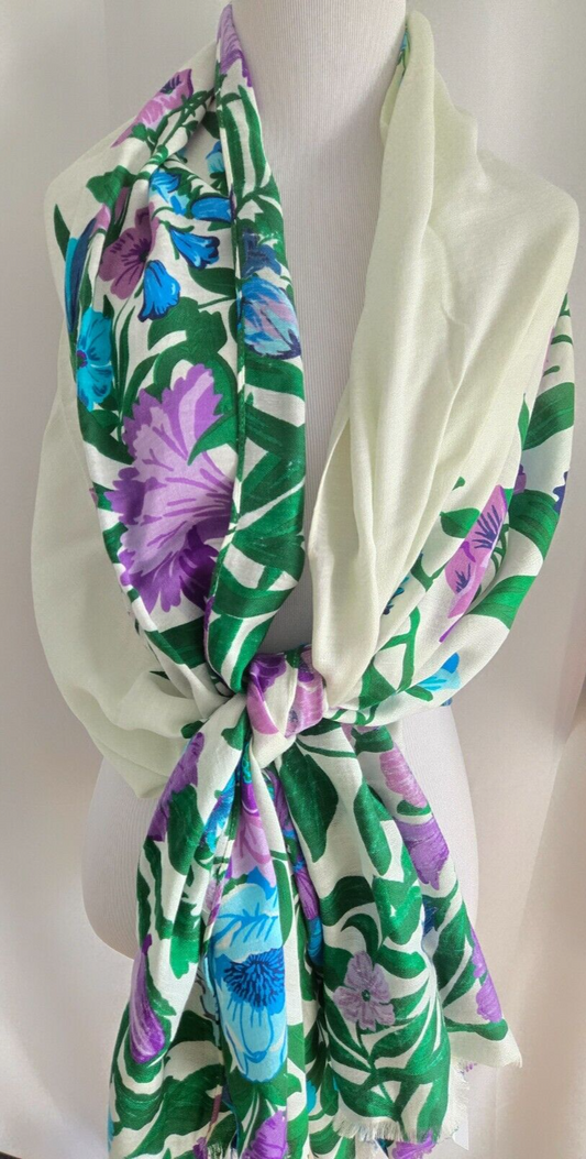 TALBOTS OCCASION WRAP - GLORIOUS GARDEN