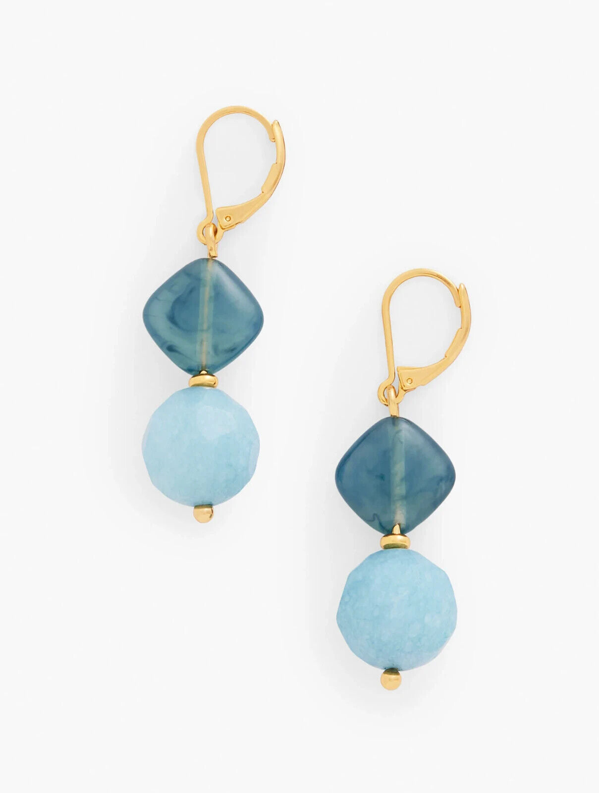 TALBOTS SOFT STONES DROP EARRINGS