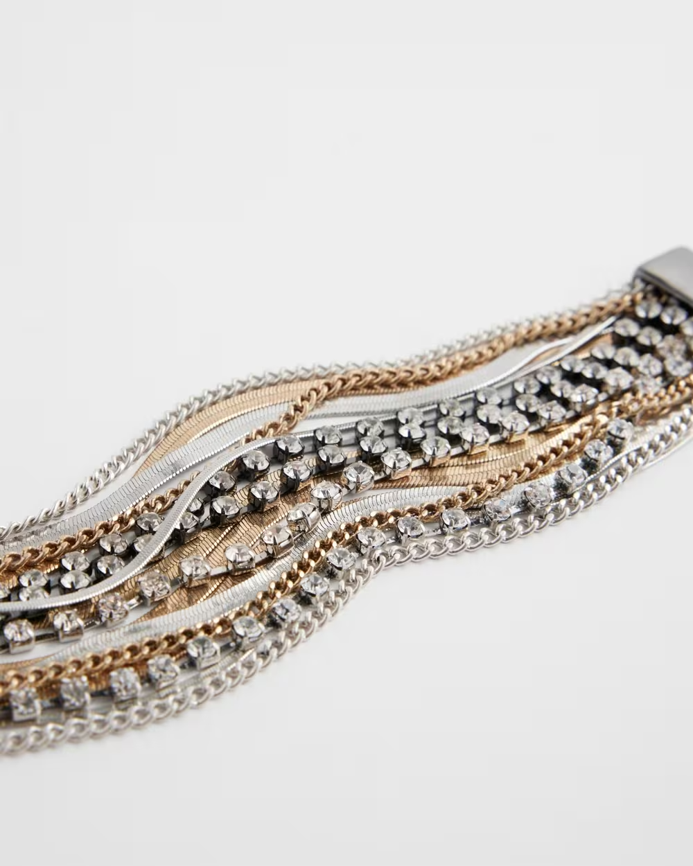 CHICO'S MIXED METAL MAGNETIC BRACELET