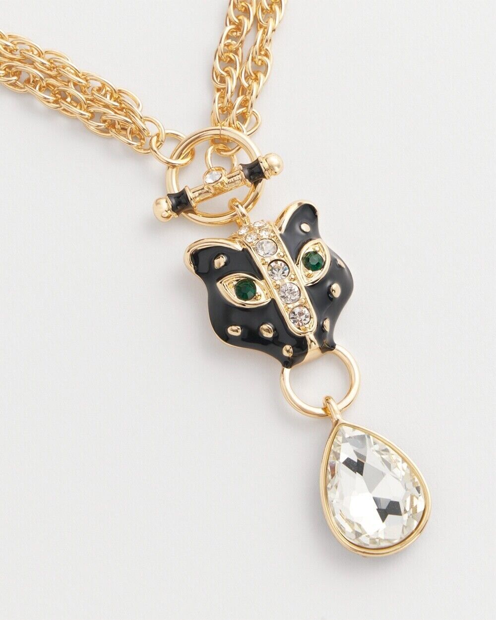 CHICO'S JAGUAR PENDANT NECKLACE